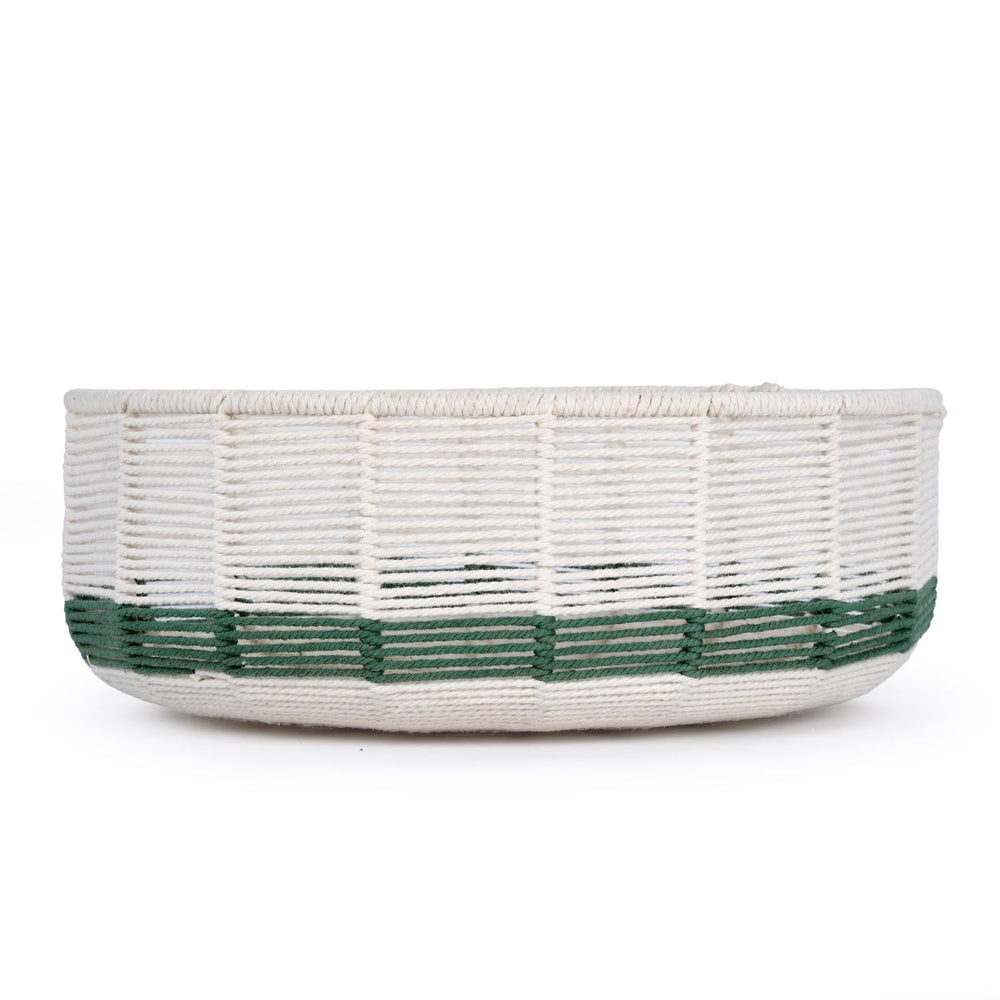 Decorative Mesh Urli- Green & Beige