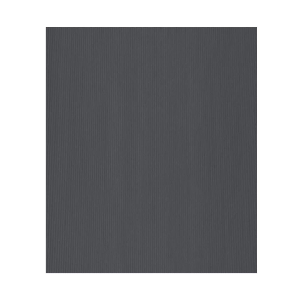 Solid Polyester Queen Bedsheet with 2 Pillow Covers- Dark Grey
