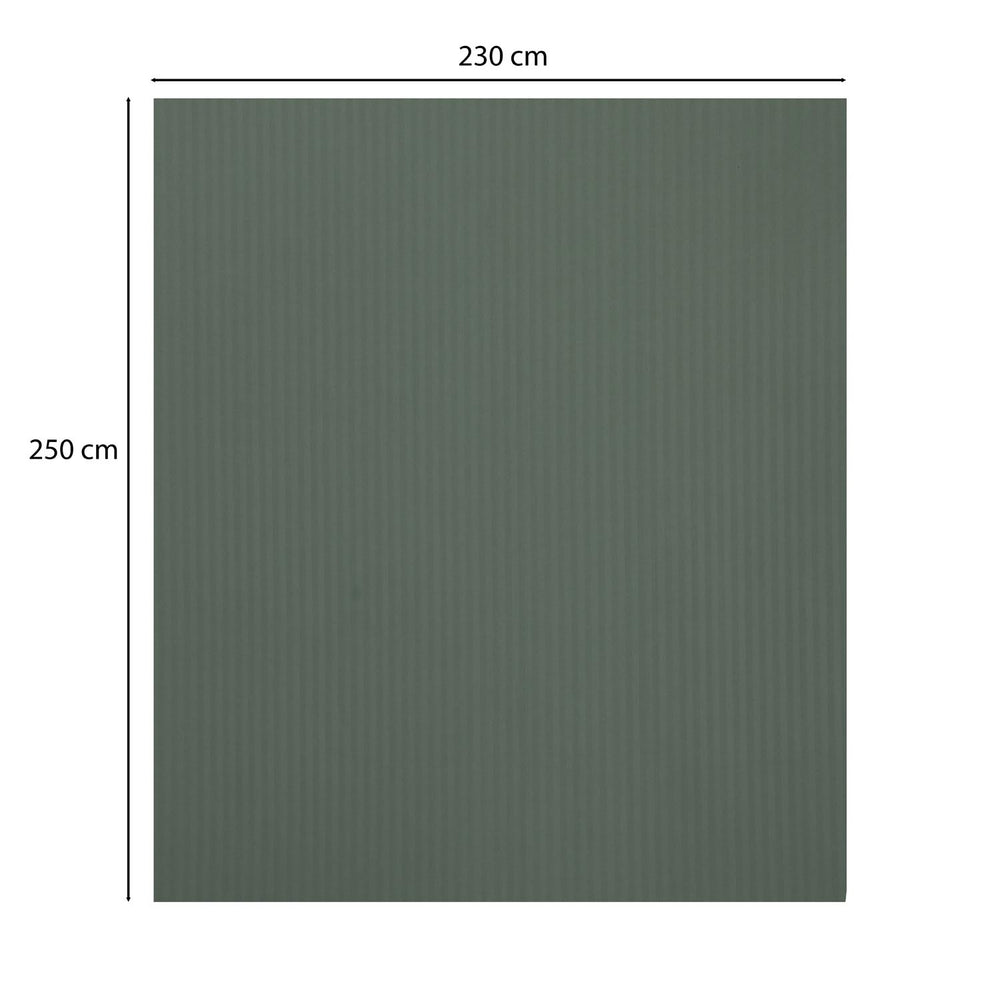 Solid Polyester Queen Bedsheet with 2 Pillow Covers- Green