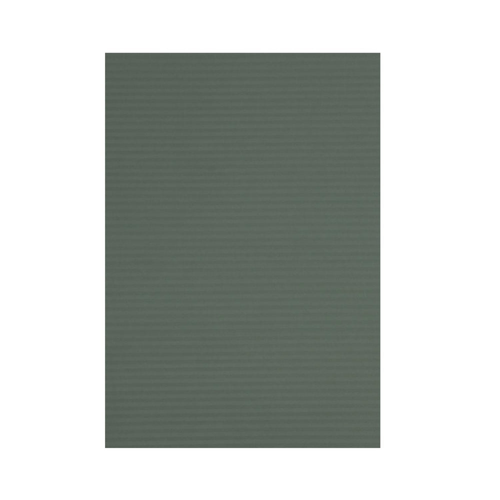 Solid Polyester Single Bedsheet with 1 Pillow Cover- Green