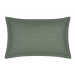Solid Polyester Single Bedsheet with 1 Pillow Cover- Green