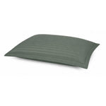 Solid Polyester Queen Bedsheet with 2 Pillow Covers- Green