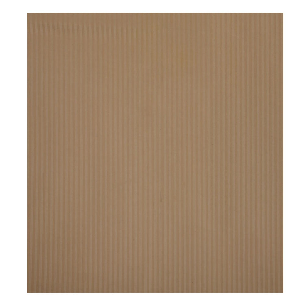 Solid Polyester Queen Bedsheet with 2 Pillow Covers- Camel