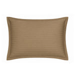 Solid Polyester Queen Bedsheet with 2 Pillow Covers- Camel