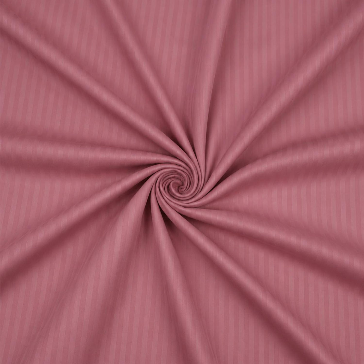 Solid Polyester Single Bedsheet with 1 Pillow Cover- Pink