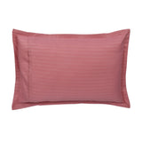 Solid Polyester Single Bedsheet with 1 Pillow Cover- Pink