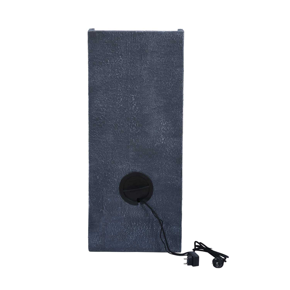 Dewdrop Polyresin Water Fountain- Grey