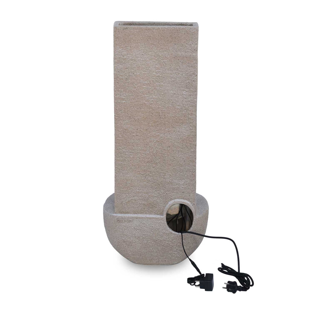 Vertical Flow Polyresin Water Fountain- Sand