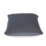 Solid Textured 30" x 30" Filled Cushion- Grey