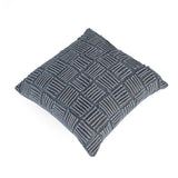 Gridline 30" x 30" Filled Cushion- Grey