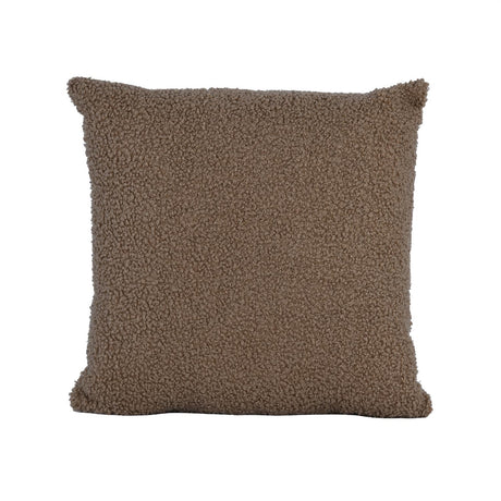 Solid Textured 30" x 30" Filled Cushion- Tan