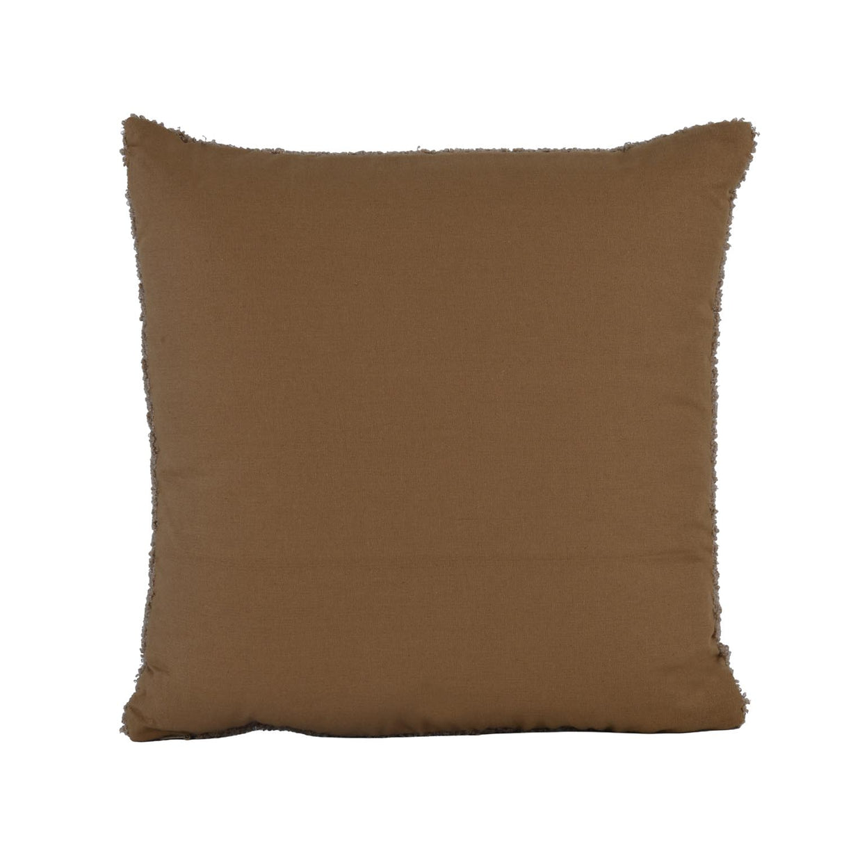Solid Textured 30" x 30" Filled Cushion- Tan