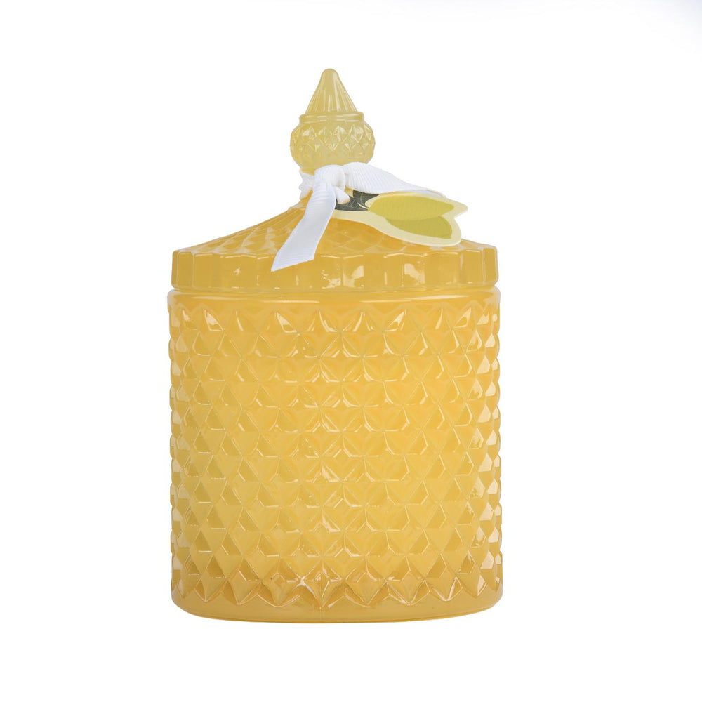 Breeze Town Lemon Jar Candle- Yellow