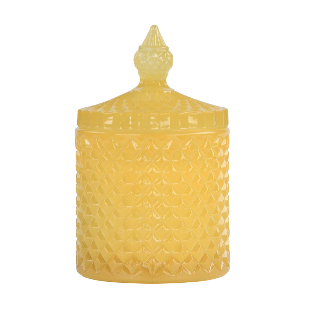 Breeze Town Lemon Jar Candle- Yellow