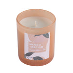 Breeze Town Mango Glass Candle- Orange