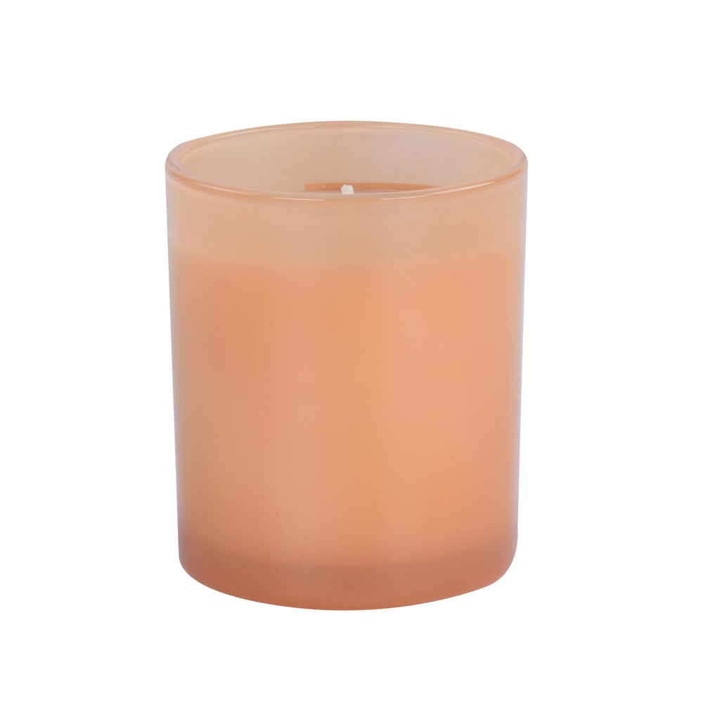 Breeze Town Mango Glass Candle- Orange