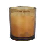 Breeze Town Honey Glass Candle- Light Yellow