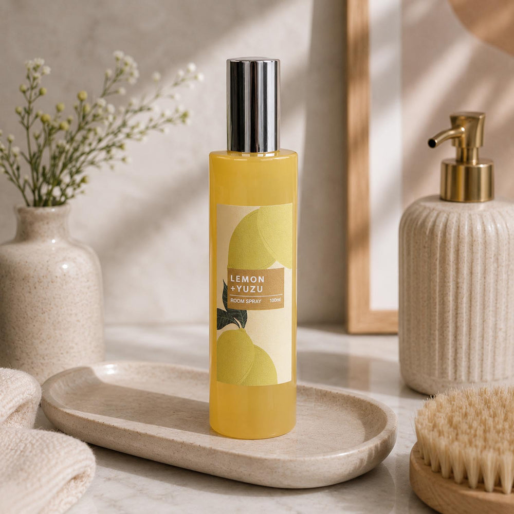 Breeze Town Lemon Room Spray- Yellow