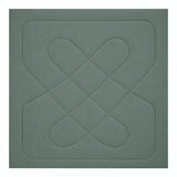 Solid Polyester Double Comforter- Green