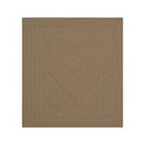 Solid Polyester Double Comforter- Camel