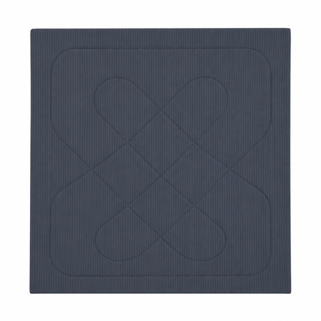 Solid Polyester Double Comforter- Dark Grey