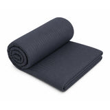 Solid Polyester Double Comforter- Dark Grey