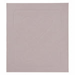 Solid 4 Pieces Polyester Double Bedding Set- Mocha
