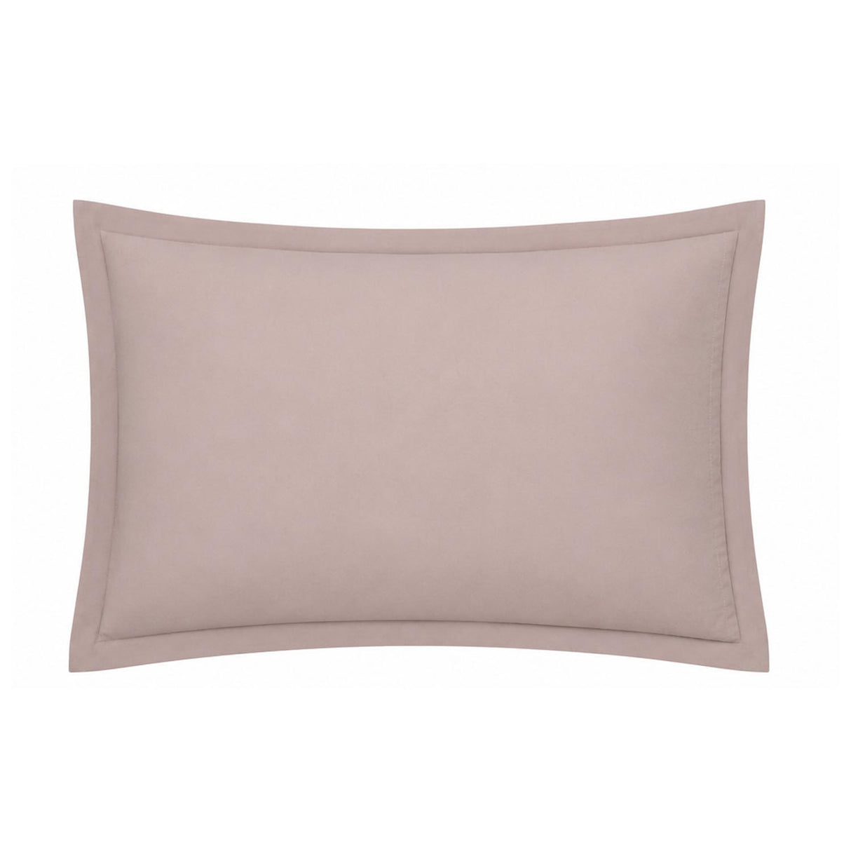 Solid 4 Pieces Polyester Double Bedding Set- Mocha