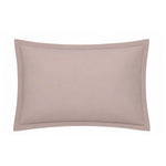 Solid 4 Pieces Polyester Double Bedding Set- Mocha