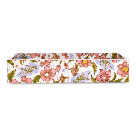 Small MDF Tray with Hand Grip- Pink