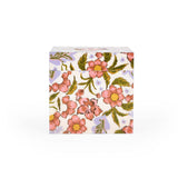 Square Wooden Tissue Box- Pink