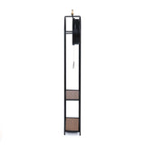 Grandfather Floor Clock- Black & Beige