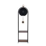 Grandfather Floor Clock- Black & Beige