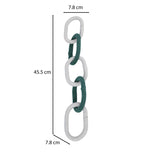 Decorative Knot Showpiece- Green & Beige
