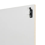 Tron 3 Door Wardrobe- Travertine & White