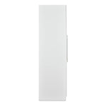 Tron 3 Door Wardrobe- Travertine & White