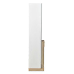 Tron Engineered Wood Dresser- Travertine & White