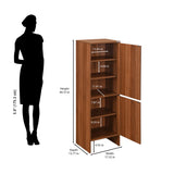 Magnus Tower Cabinet- Lyon Walnut