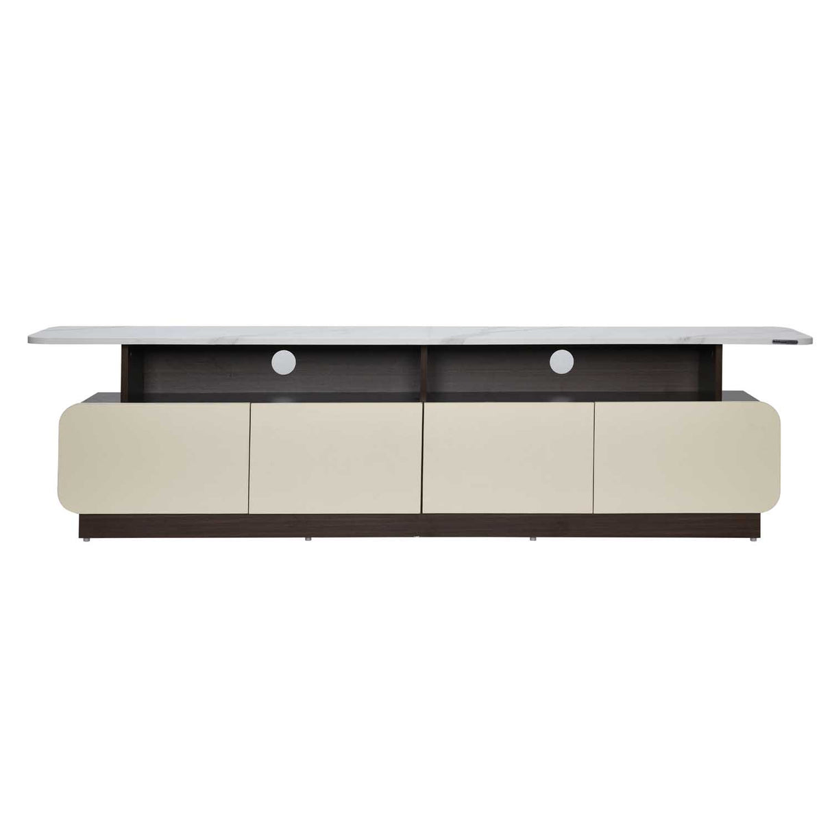 Flash Low Height Unit- Legno Oak Dark & Ivory