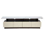 Flash Low Height Unit- Legno Oak Dark & Ivory