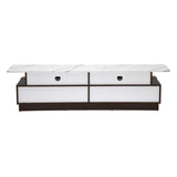 Flash Low Height Unit- Legno Oak Dark & Ivory