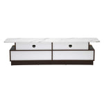 Flash Low Height Unit- Legno Oak Dark & Ivory