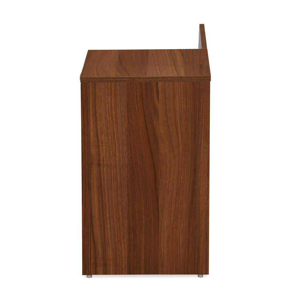 Magnus 2 Door Shoe Cabinet- Lyon Walnut
