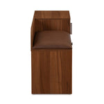 Magnus 2 Door Shoe Cabinet- Lyon Walnut