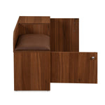 Magnus 2 Door Shoe Cabinet- Lyon Walnut