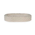 Textured Polyresin Soap Dish- Off White