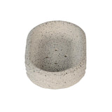 Textured Polyresin Soap Dish- Off White
