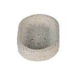 Textured Polyresin Soap Dish- Off White