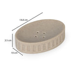 Arch Polyresin Soap Dish- Sand