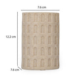 Arch Polyresin Tumbler- Sand